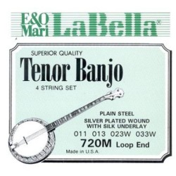 Juego Banjo Tenor La Bella...