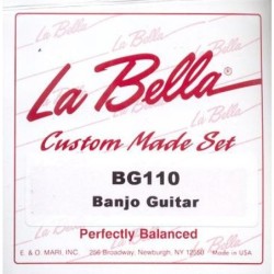 Juego Banjo Guitar La Bella BG-110 (6 cuerdas)