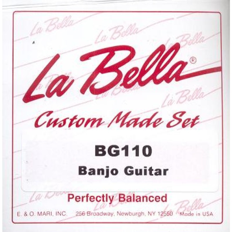 Juego Banjo Guitar La Bella BG-110 (6 cuerdas)
