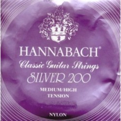 Juego Hannabach Silver 200...