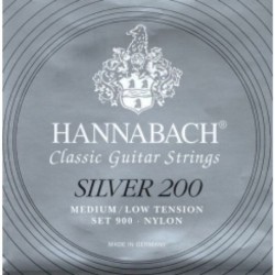 Juego Hannabach Silver 200...