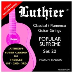 Juego Cuerdas Luthier 20...