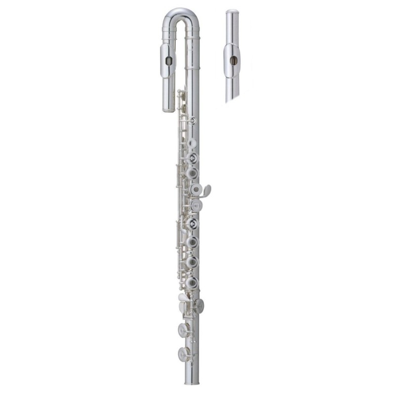 Flauta Pearl F505-REUS Quantz 2 Cabezas Platos Abiertos Desalineados
