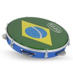 Pandeiro 10" Abs P/Brasil...